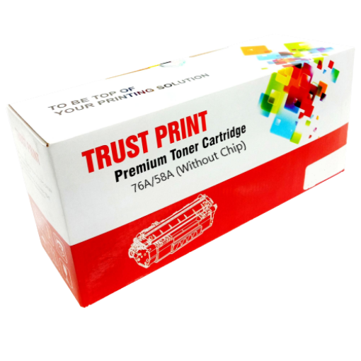 Picture of Trust Print 76A/58A (Without Chip) Toner