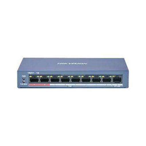 Picture of Hikvision DS-3E0109P-E/M 9 Port Unmanaged PoE Switch