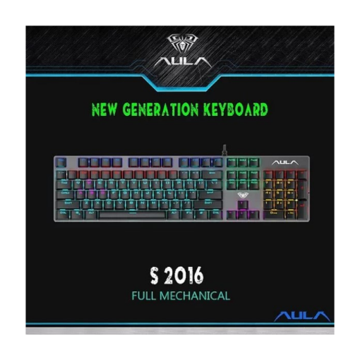 Picture of AULA S2016 Mechanical Gaming Keyboard -BLACK Switch