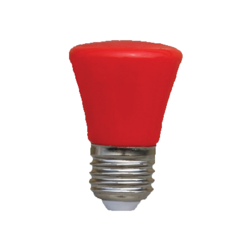 Picture of LED MID NIGHT LAMP 0.5 Watt (Red) B-22 (Funnel)