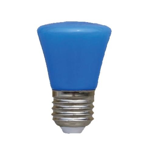 Picture of LED MID NIGHT LAMP 0.5 Watt (Blue) B-22 (Funnel)