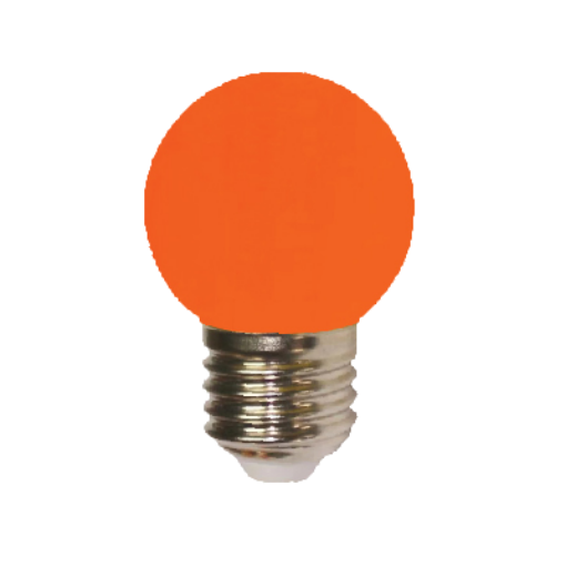 Picture of LED MID NIGHT LAMP 0.5 Watt (Orange) B-22 (Round)
