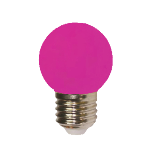 Picture of LED MID NIGHT LAMP 0.5 Watt (Pink) B-22 (Round)