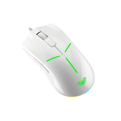 Picture of Aula F820 Wired White Gaming Mouse
