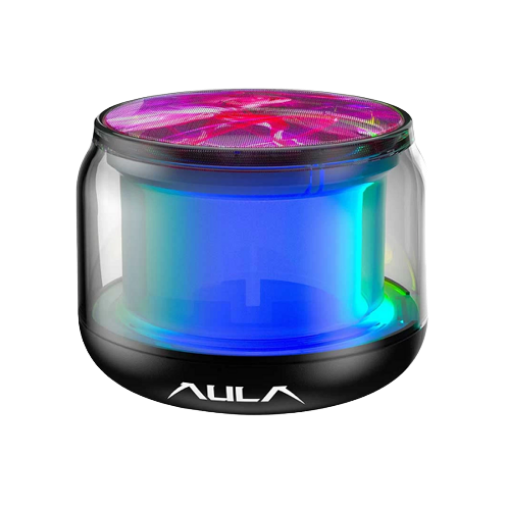 Picture of Aula BS302 RGB 2.0 Bluetooth Black Speaker