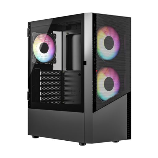 Dark Ghost 8045 Fixed RGB ATX Mid Tower Desktop Gaming Casing